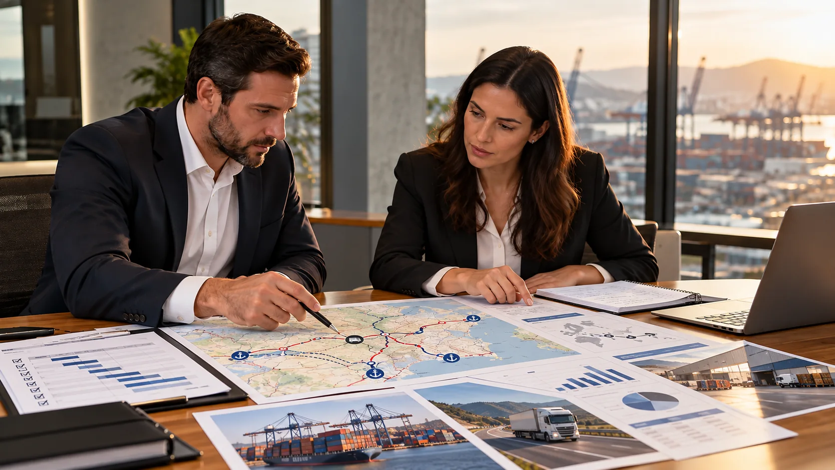 Planeación de rutas y operaciones de transporte multimodal